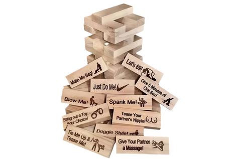 sexy jenga|COUPLES JENGA GAME FOR ADULTS, Sexy Jenga, 48Pcs。